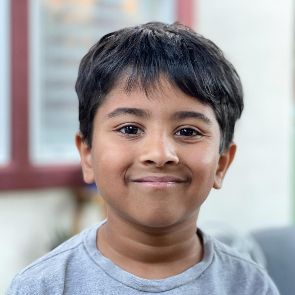 Aarav Melon (8 yo)